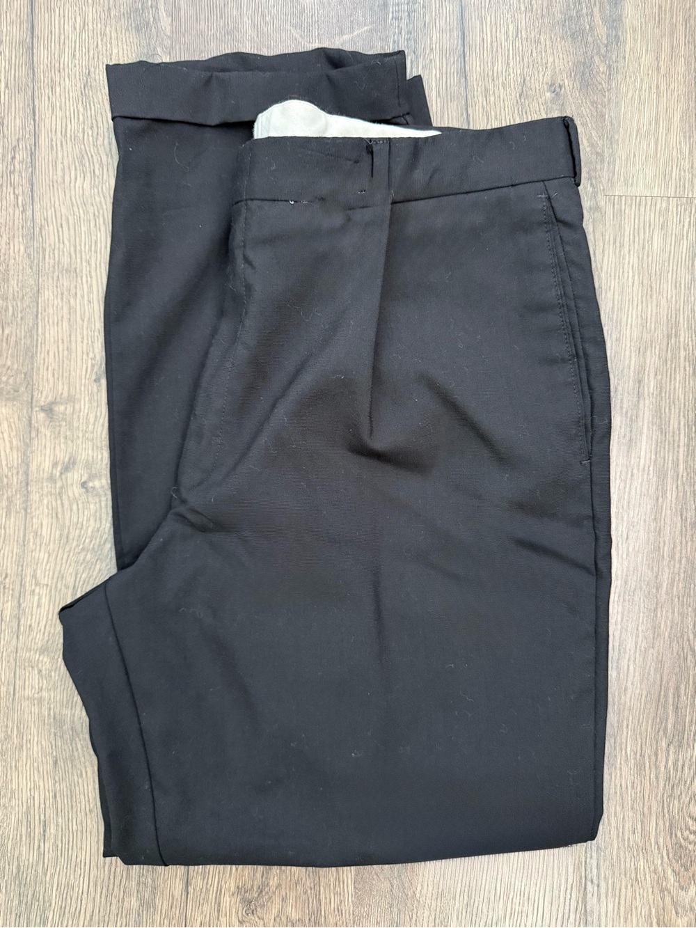 Oscar de La Renta 100% Wool Men’s Black Dress Pants Size 44R